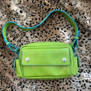 Bundle Deal $6: Kenneth Cole Reaction—small, lime green shoulder bag
